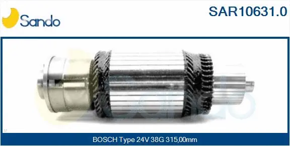 Armature, starter (SAR10631.0)