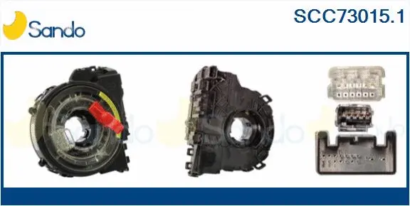 Clockspring, airbag (SCC73015.1)