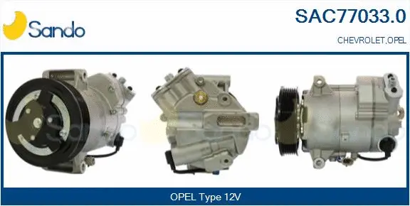 Compressor, air conditioning (SAC77033.0)