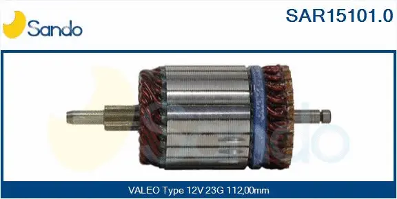 Armature, starter (SAR15101.0)