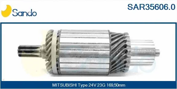 Armature, starter (SAR35606.0)