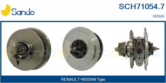 Core assembly, turbocharger (SCH71054.7)