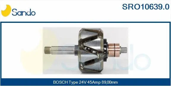 Rotor, alternator (SRO10639.0)