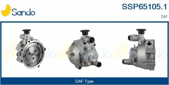 Hydraulic Pump, steering (SSP65105.1)