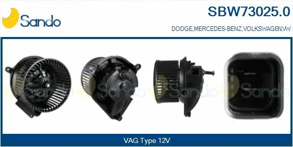 Interior Blower (SBW73025.0)