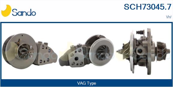 Core assembly, turbocharger (SCH73045.7)