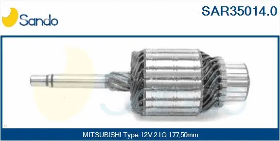 Armature, starter (SAR35014.0)