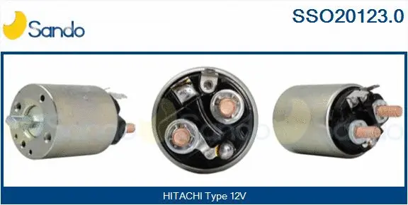 Solenoid Switch, starter (SSO20123.0)