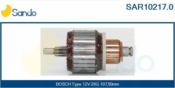 Armature, starter (SAR10217.0)