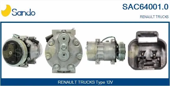 Compressor, air conditioning (SAC64001.0)