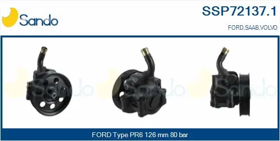 Hydraulic Pump, steering (SSP72137.1)