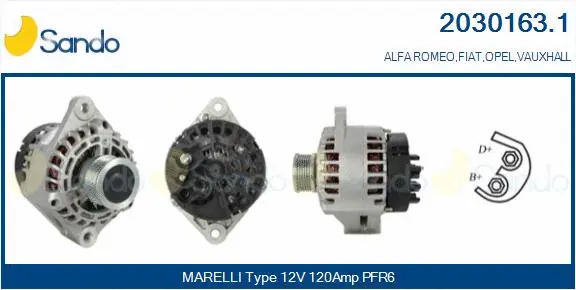 Alternator (2030163.1)