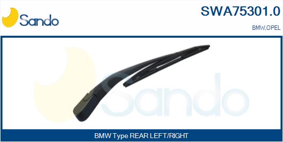 Wiper Arm, window cleaning (SWA75301.0)