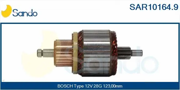 Armature, starter (SAR10164.9)