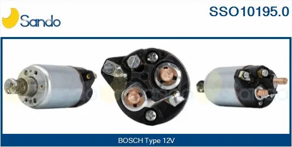 Solenoid Switch, starter (SSO10195.0)