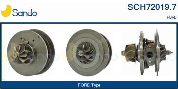 Core assembly, turbocharger (SCH72019.7)