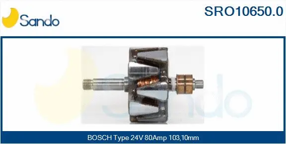 Rotor, alternator (SRO10650.0)