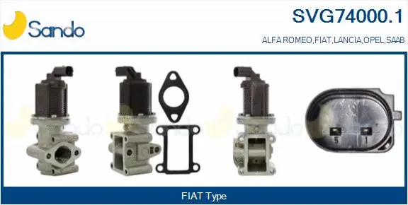 EGR Valve (SVG74000.1)