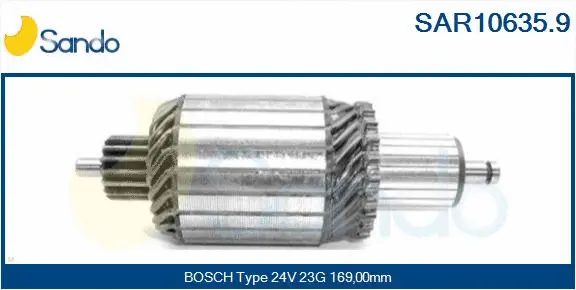 Armature, starter (SAR10635.9)