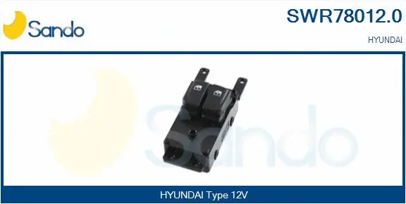Switch, window regulator (SWR78012.0)