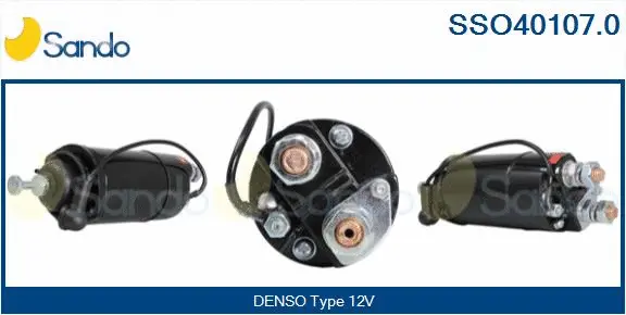 Solenoid Switch, starter (SSO40107.0)