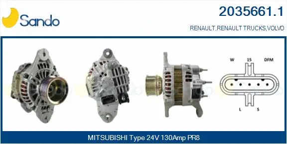Alternator (2035661.1)