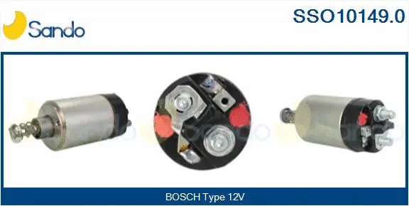 Solenoid Switch, starter (SSO10149.0)