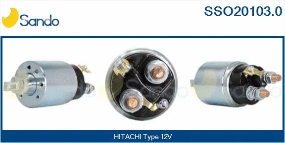 Solenoid Switch, starter (SSO20103.0)