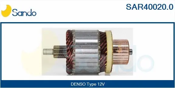 Armature, starter (SAR40020.0)