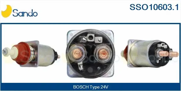 Solenoid Switch, starter (SSO10603.1)