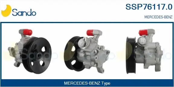 Hydraulic Pump, steering (SSP76117.0)