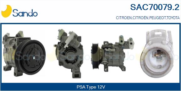 Compressor, air conditioning (SAC70079.2)