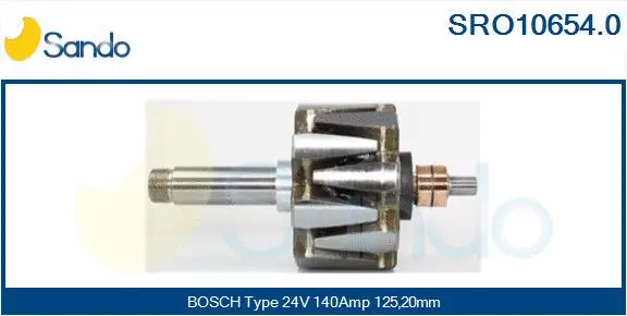 Rotor, alternator (SRO10654.0)