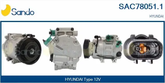 Compressor, air conditioning (SAC78051.1)