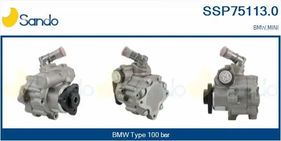 Hydraulic Pump, steering (SSP75113.0)