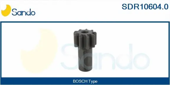 Pinion, starter (SDR10604.0)