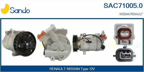 Compressor, air conditioning (SAC71005.0)