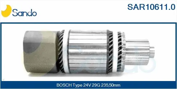 Armature, starter (SAR10611.0)