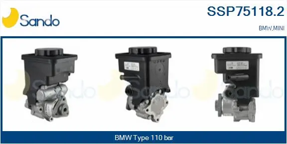 Hydraulic Pump, steering (SSP75118.2)