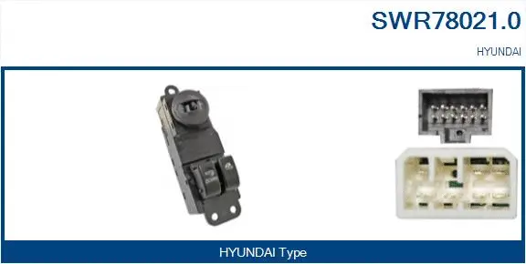 Switch, window regulator (SWR78021.0)