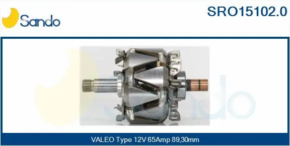 Rotor, alternator (SRO15102.0)