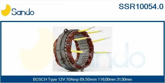 Stator, alternator (SSR10054.0)