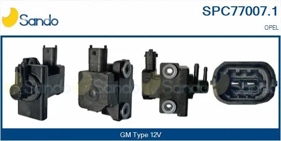 Pressure Converter, exhaust control (SPC77007.1)