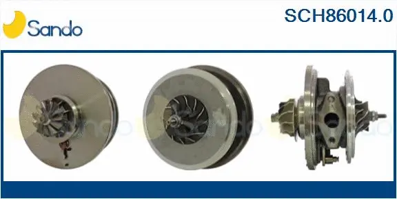 Core assembly, turbocharger (SCH86014.0)