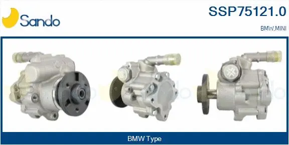 Hydraulic Pump, steering (SSP75121.0)