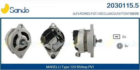 Alternator (2030115.5)