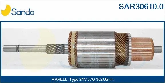Armature, starter (SAR30610.0)
