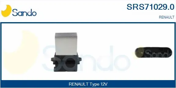 Resistor, interior blower (SRS71029.0)
