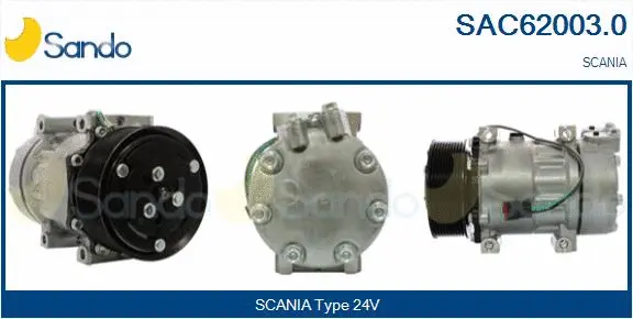 Compressor, air conditioning (SAC62003.0)