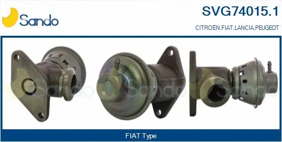 EGR Valve (SVG74015.1)